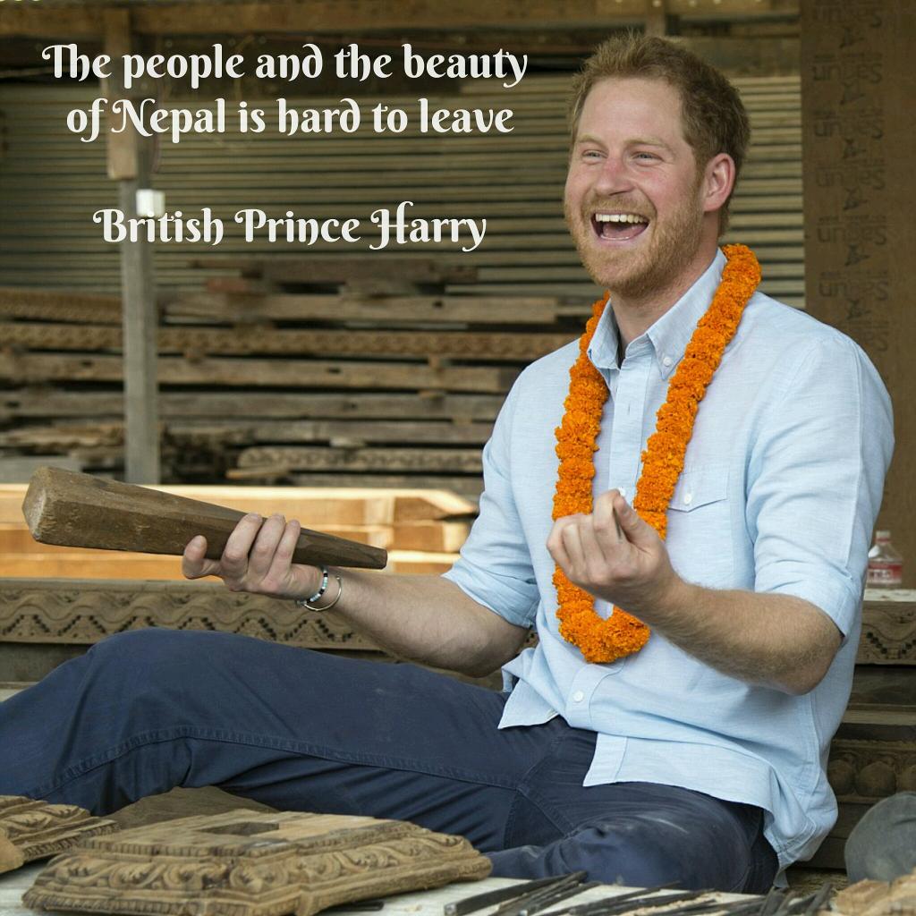 nepaltourismb's tweet photo. Prince Harry extends his stay for another 6 days in #Nepal.

#HarryinNepal 

Photo: Daily Mail, UK https://t.co/SpcTpmhow7