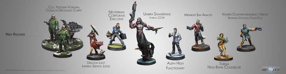 TheTricTrac's tweet photo. For those of you that missed it: Our March release and rumours cast for @InfinityTheGame https://t.co/eBMq8tYyrt https://t.co/38nkZ7p317
