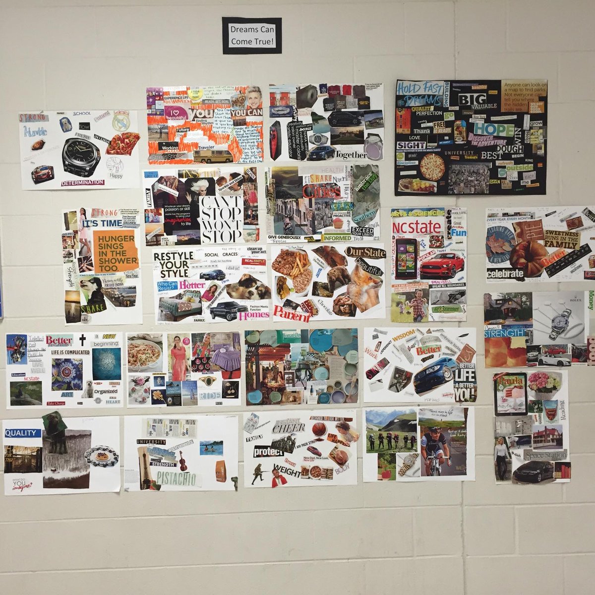 ms_hanne's tweet photo. 8th grade vision boards @WestMillbrook https://t.co/fz0ilAxicT