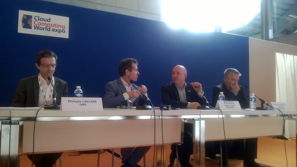 CheopsTechno's tweet image. La table ronde sur les nouveaux services du #Cloud c&apos;est tout de suite #cloudcomputingworldexpo