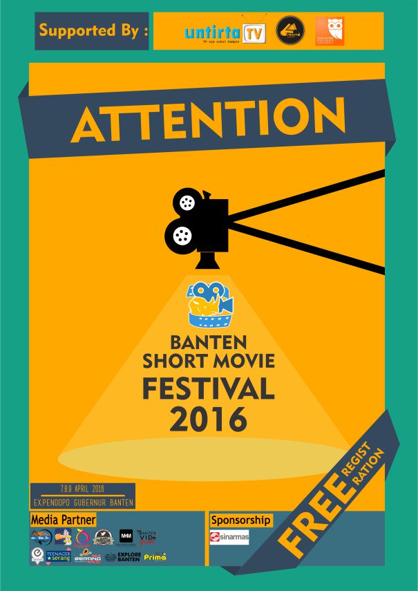 Banten Short Movie Festival 2016 “Dari Film Karya Untuk Bangsa” explorebanten.com/banten-short-m… info: <a href="/Untirta_TV/">Untirta TV</a>