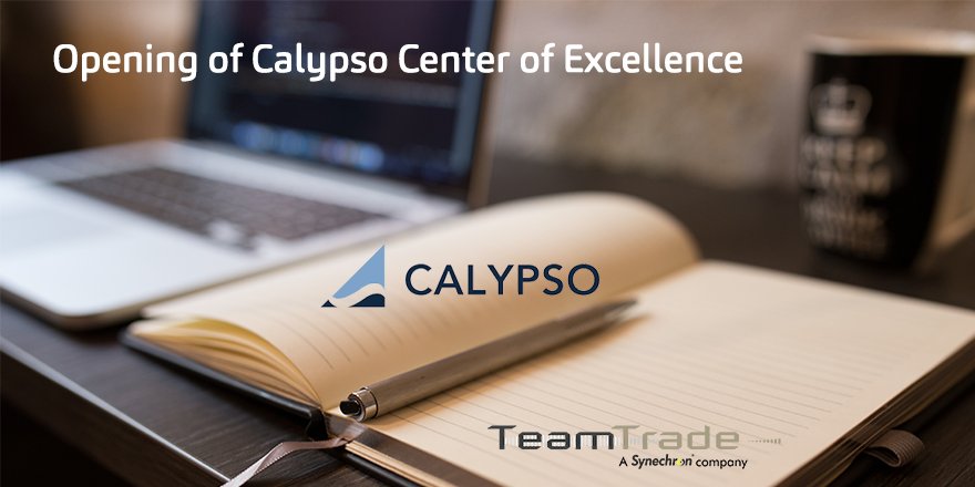 TeamTradeGroup's tweet photo. PRESS RELEASE 📋 | @TeamTradeGroup has launched its #Calypso Center of Excellence ▶ https://t.co/AZwWRTxY9I #training https://t.co/GibOufPcBZ