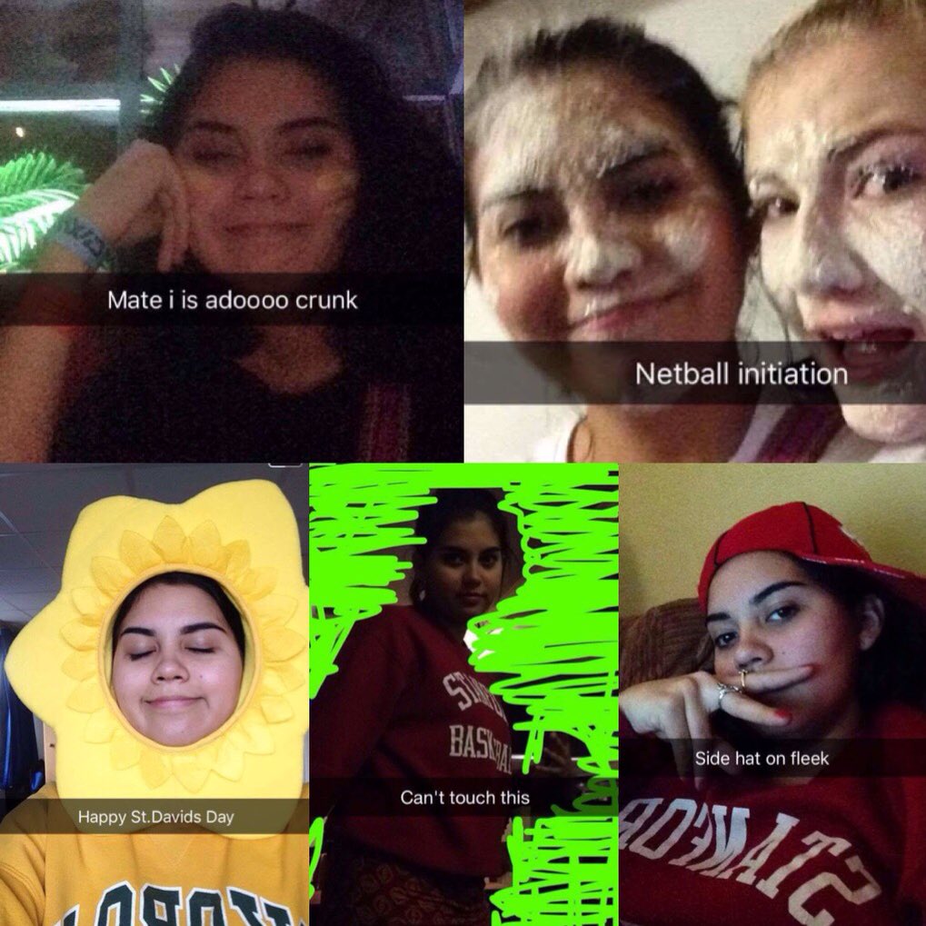 0000bdk's tweet photo. Annnnd to celebrate @xochhhhh 's 20th: a collection of this year's finest snapchat moments!!! Thanks for tuning in https://t.co/DGsUcueleJ