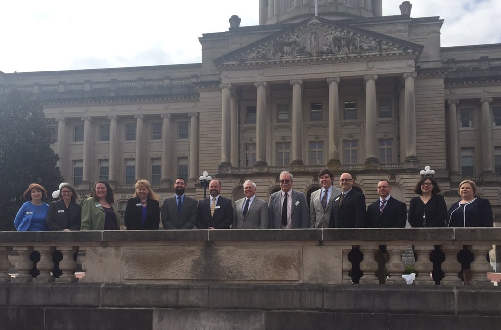 KCTCS's tweet photo. MLA class visiting the Capitol &amp; hearing from legislators. https://t.co/AE84OReuvZ