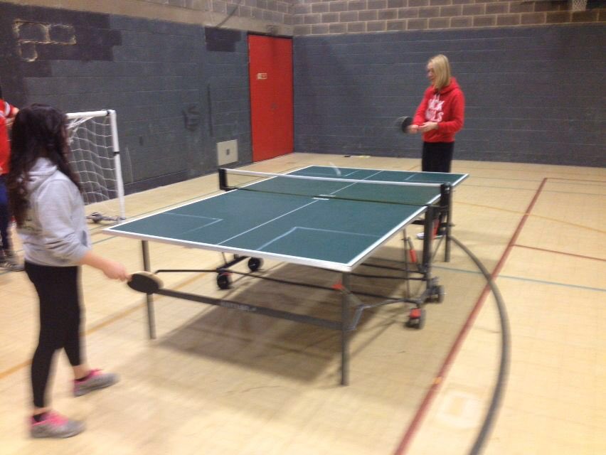 GreenfieldPE's tweet photo. #Beattheteacherchallenge at the Sunnydale Campus for #SportRelief https://t.co/6TGJPZVODX