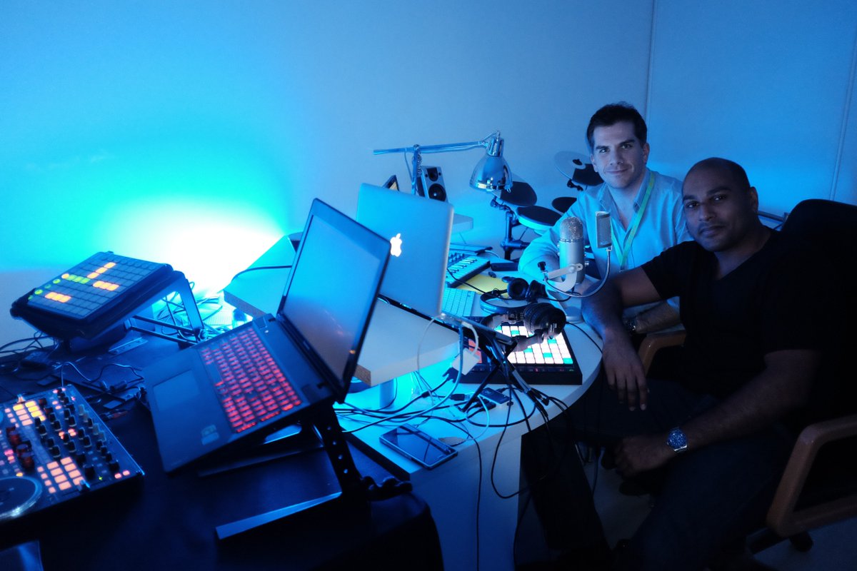 Dyshatz's tweet photo. Working on #EleCtroGram 100 with my friend @SoundThriller :)
Stay tuned! #Dyshatz @P1DJWebradios #DjPod #iTunes https://t.co/5zuDnYvAQR