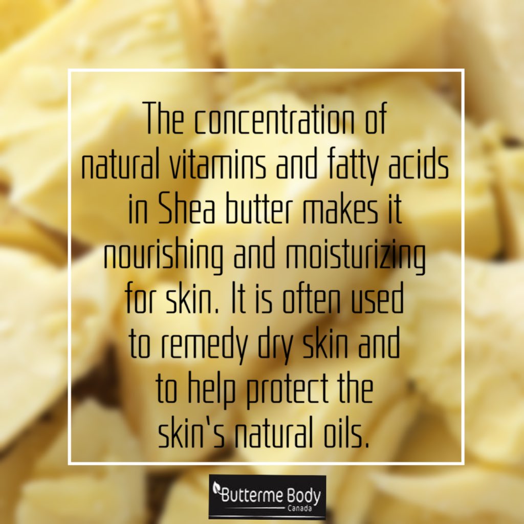 ButtermeBody's tweet photo. Ever wondered why shea butter is used so widely in scrubs and lotions? https://t.co/0JjFvRih89