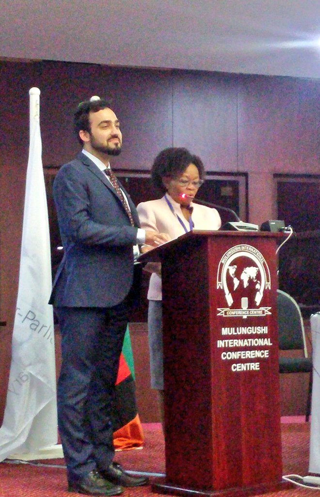 BGIPU's tweet photo. Rejuvenating #democracy is ensuring inclusion of all #Botswana Speaker & @yanarozan call for pol/parl reform #IPU134 https://t.co/NnG86ifoxL