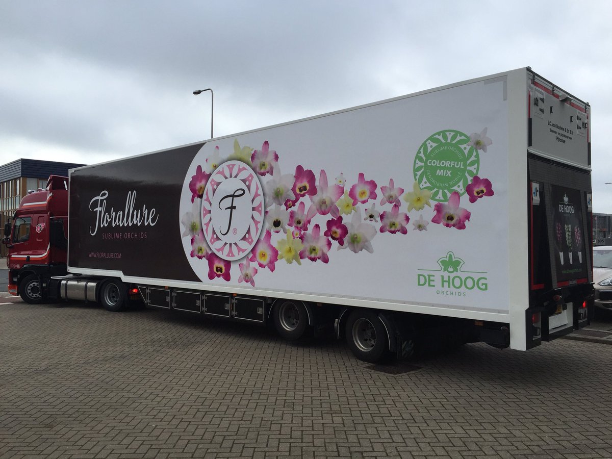 Vers van de pers deze schitterende trailer van <a href="/Lcvanbuytene/">barry hijdra</a> met #dehoog #orchids reclame #wijhebbeneenmooivak