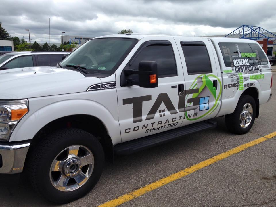 KHASolutions's tweet image. Truck Graphics we did for @TAGContracting follow them for any of your construction/renovation needs!