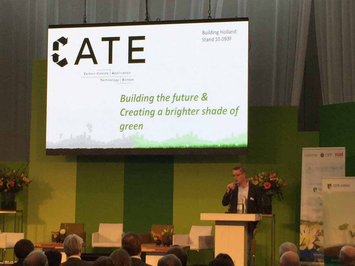 Na het winnen van de #innovatiechallenge staat <a href="/Maarten_Meenks/">Maarten Meenks</a> #CATE ook op het grote podium <a href="/BuildingH16/">Building Holland</a> . #Pioneer