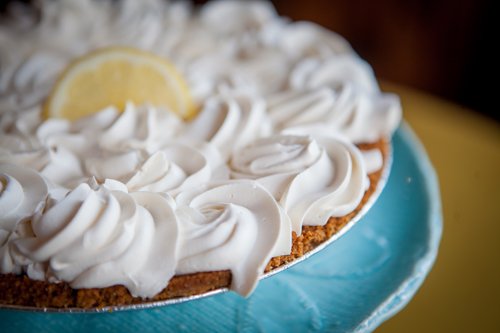merridees's tweet photo. Lemon Ice Box Pie has returned to Merridee's! Come on over for a refreshing slice. https://t.co/uWAGpDElId