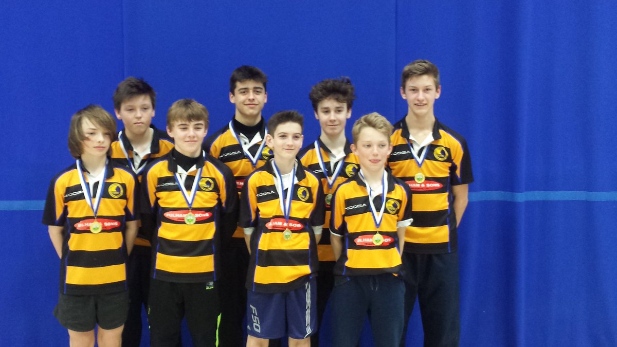 Excellent day here <a href="/UWESport/">UWE Bristol Sport</a> <a href="/UWEBristol/">UWE Bristol</a>. Well done to the winners of the boys u15 indoor comp <a href="/Cotswold_School/">The Cotswold School</a>.
