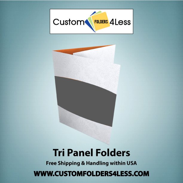 customfolder's tweet image. Tri Panel Folders - Customfolders4less