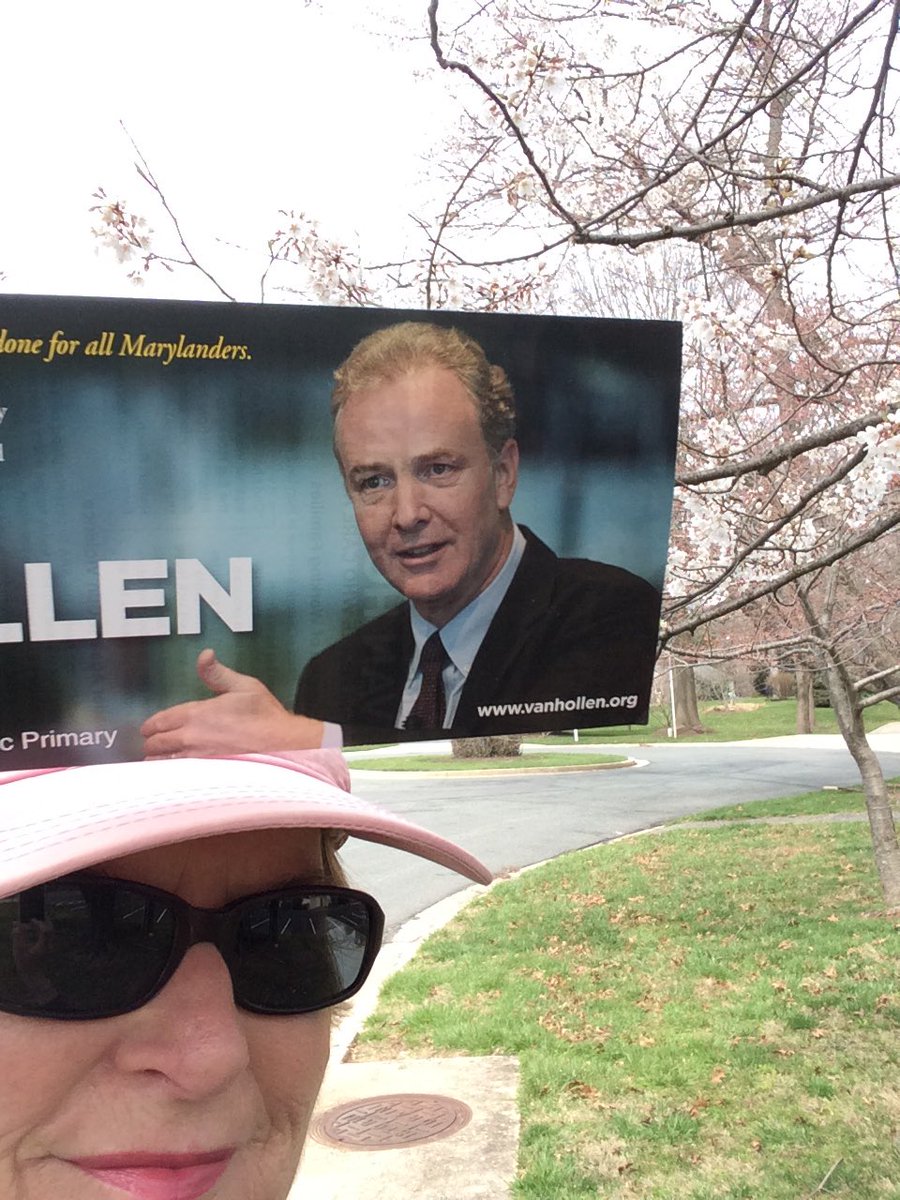 nancy_suniewick's tweet photo. @teamvanhollen GOTV in Colesville is a great treat on a beautiful day #teamcvh #mdsen https://t.co/JoOPGHLPgo