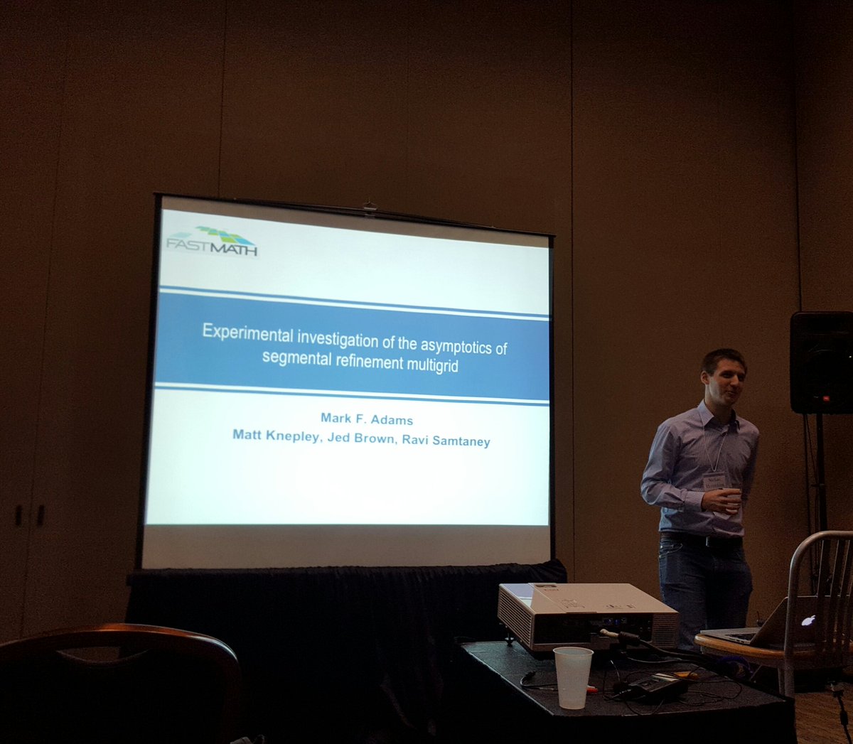 <a href="/GTCSE/">GaTech CSE</a>’s Stefan Henneking warms up at Copper Mountain. His and Piyush Sao’s slides at hpcgarage.org/cm16