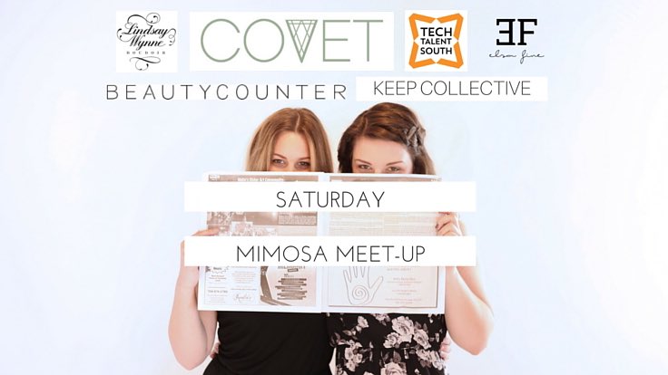 Mimosas? We're in. Excited to be a part of @elsafineonline's Meetup this Saturday! 😀 buff.ly/1Prxi0T