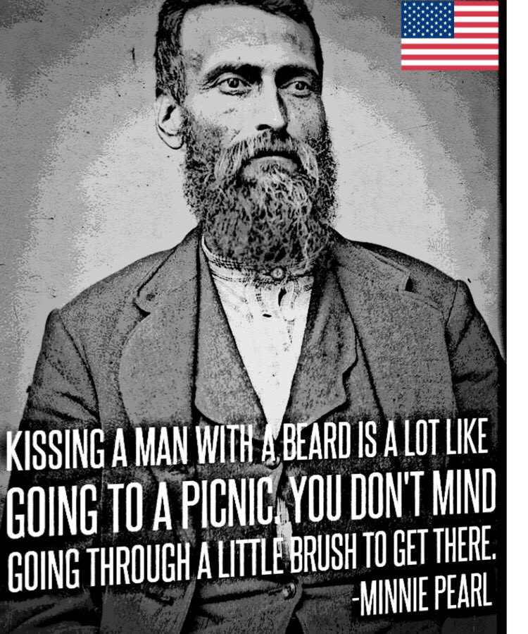 Ole Minnie had the right idea. Take care of that face critter with some premium Bastion Beard Care products.#beards