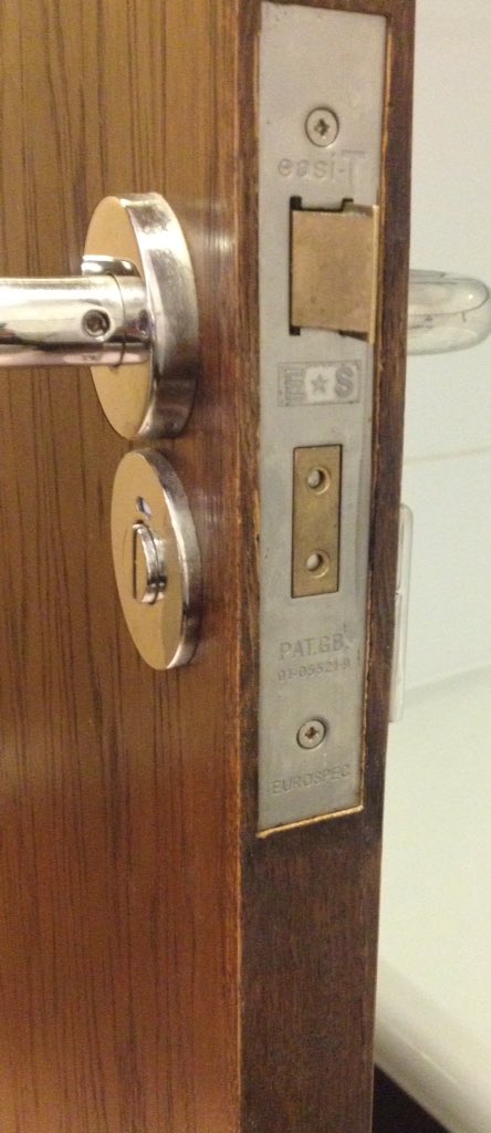 #eurospec locks & levers fitted at  my hotel #HiltonBirmingham #fortis #conference #meethebuyer @CarlisleBrass
