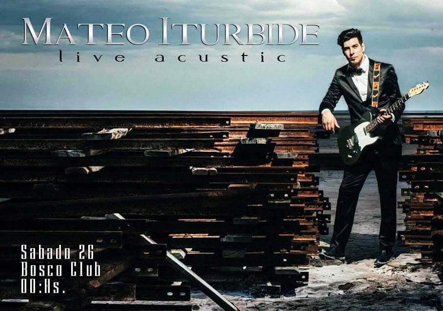 MatersRosarinas's tweet photo. Este sábado 26 de marzo @mateoiturbide1 en #BoscoClub Córdoba🎤🎸🕶 No se lo pierdan !! https://t.co/RSoA3i5uRP