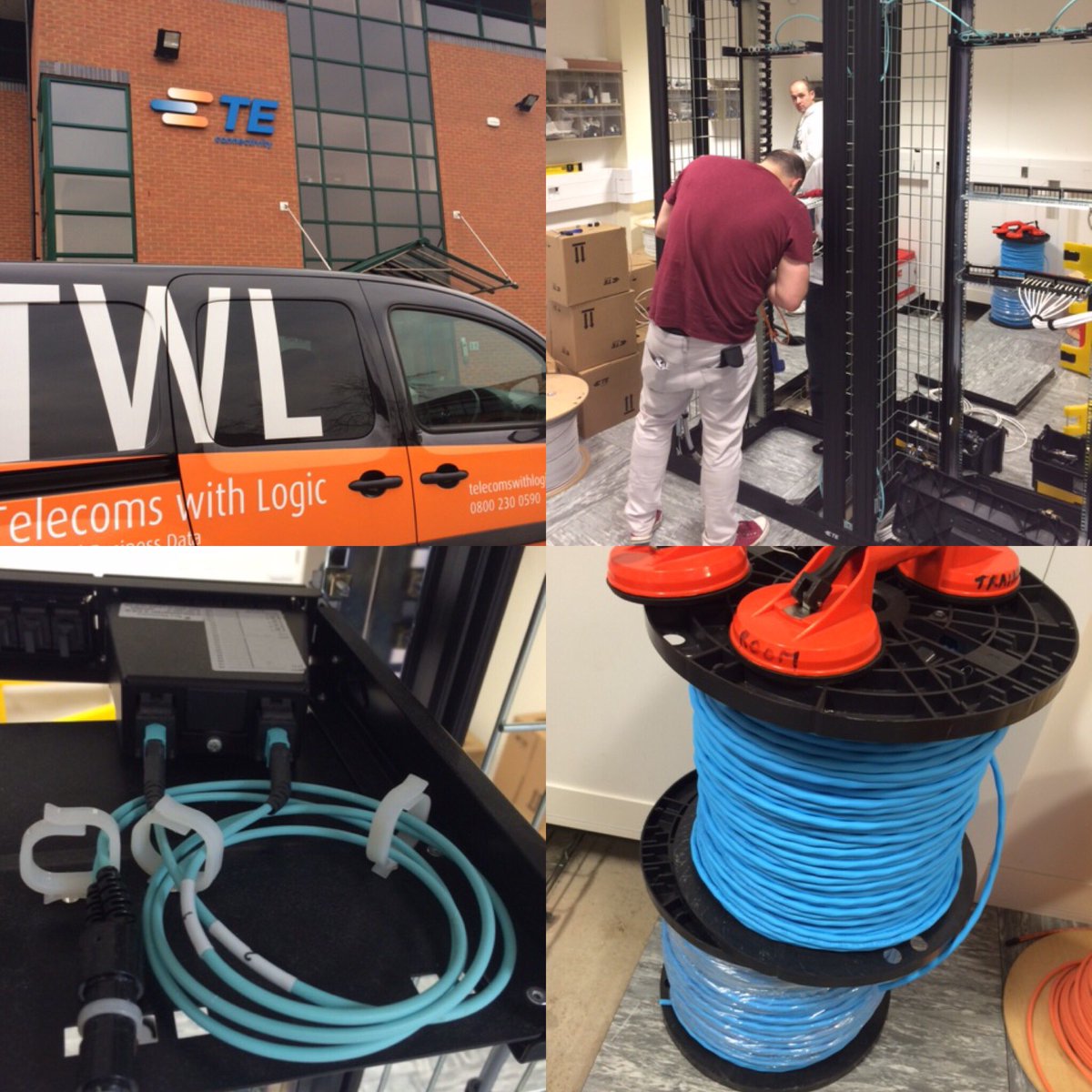 TWL_Tech's tweet image. Thanks @TEConnectivity great couple of days getting our engineers certified on your products #datacabling