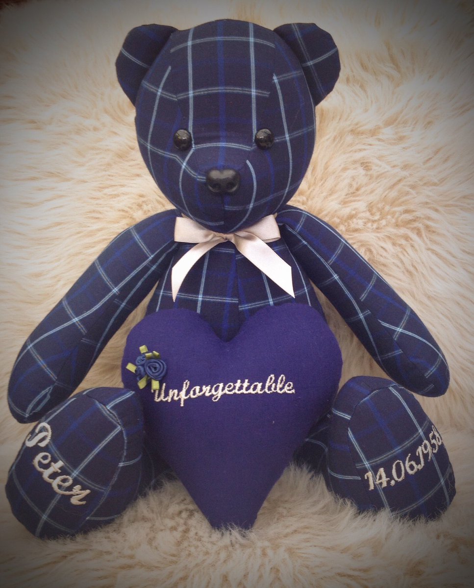SaltMemoryBears's tweet image. Pj's make lovely memory bears 💕#memorybear #keepsake