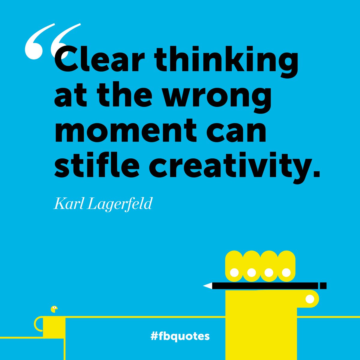 FutureBrandNY's tweet photo. Creating the future requires creativity. #fbquotes #inspiration #quotestoliveby #quotes https://t.co/Lbrwayu9u2