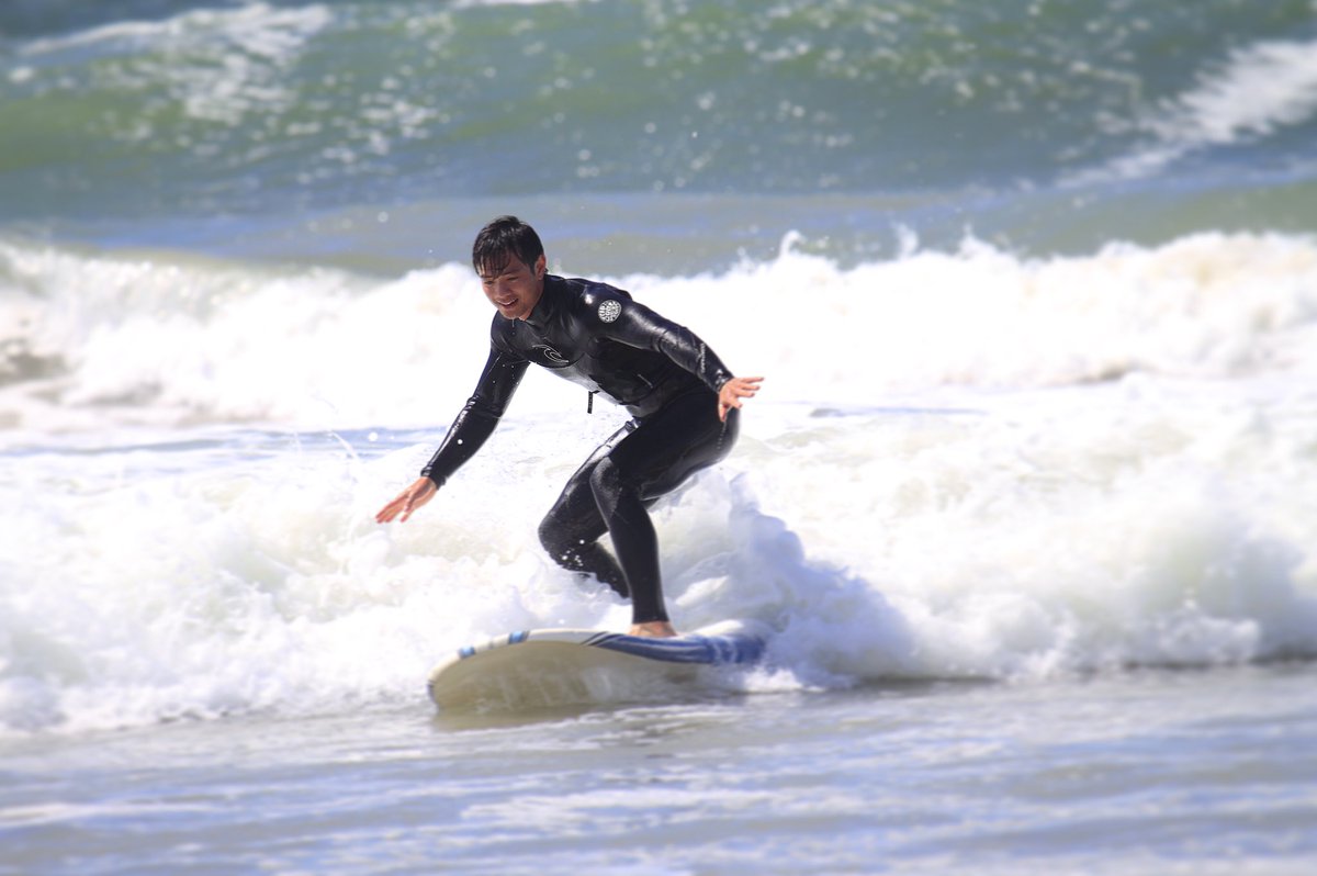 OsricChau's tweet photo. I went surfing for the first time!
Spent most of my time trying to get out far enough to come back in though.. https://t.co/NHzqDIZ4Gt