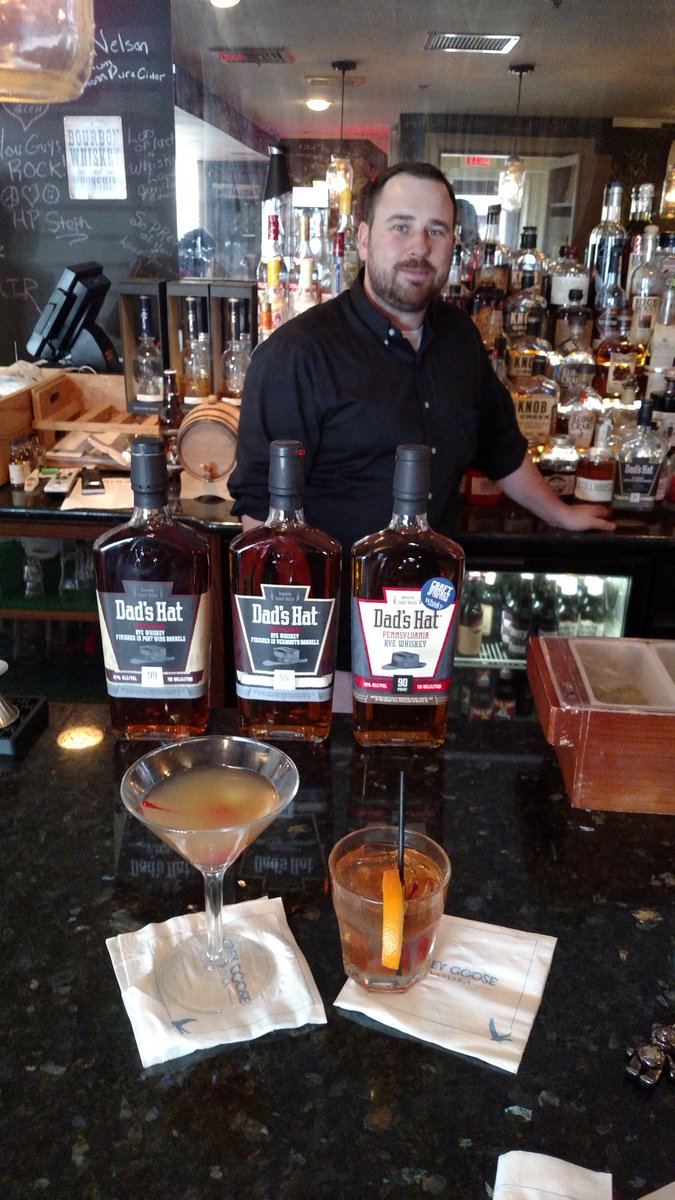 DadsHatRye's tweet photo. Chris is serving some great cocktails tonight at Prohibition in N. Halenon, NJ https://t.co/4SPWAxgbsz