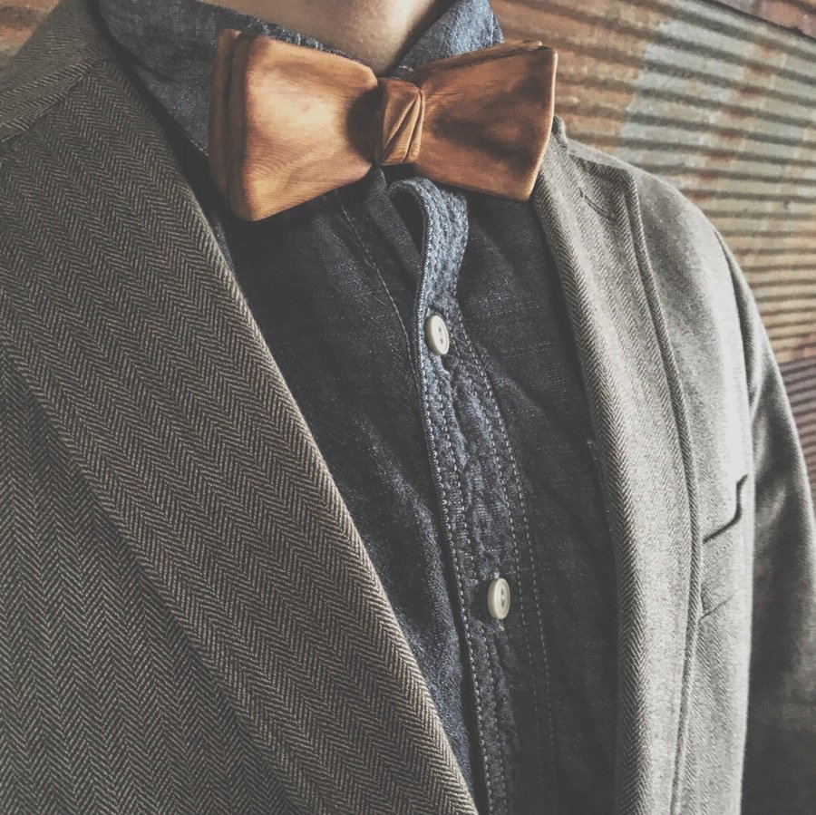 RedMalt's tweet image. Bear Claw Woodcraft serves up unique offerings from the functional to the whimsical, like bowties. #smallbatch