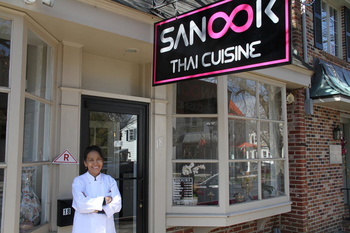 localtunity's tweet image. We heard that Haddonfield has a hot new restaurant. Congratulations Sanook Thai!
