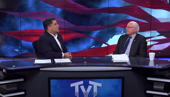 WATCH LIVE: <a href="/TheYoungTurks/">The Young Turks (new on Substack @tytnetwork)</a>  interview Sen. Bernie Sanders ow.ly/ZS7PL