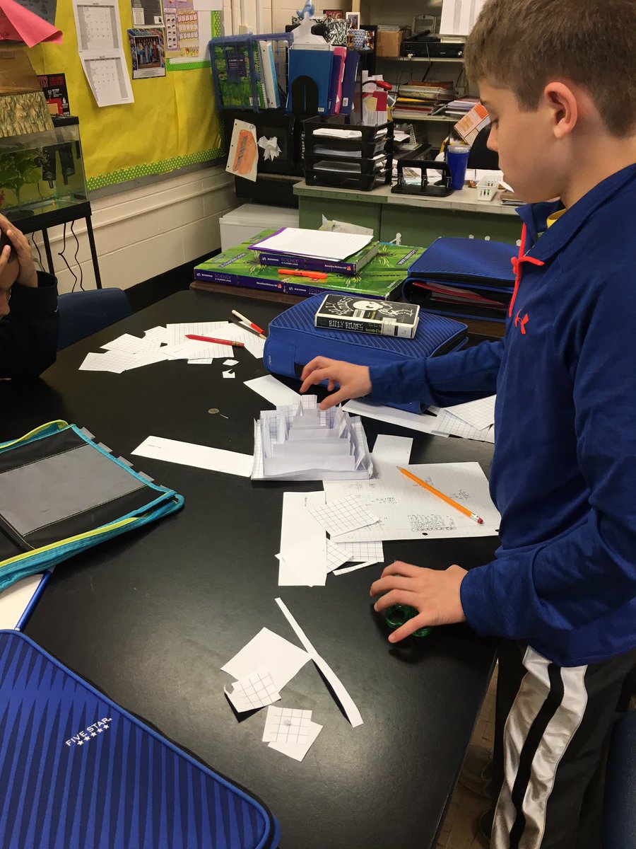 Mrs. Cotton's class is learning about and comparing volume.  <a href="/PotterGrayPride/">Potter Gray</a>