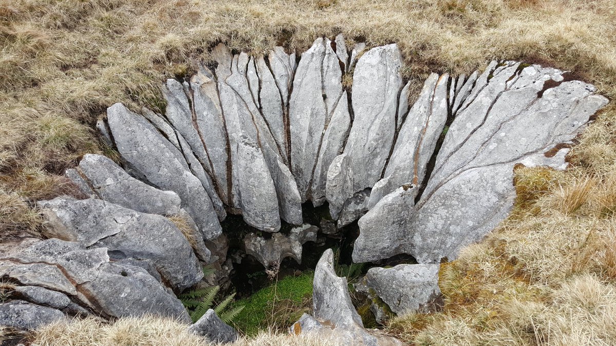 TRobD14's tweet photo. #limestone #sinkhole #Twistleton #YorkshireDales @3PeaksYorkshire https://t.co/iTmnluojGK