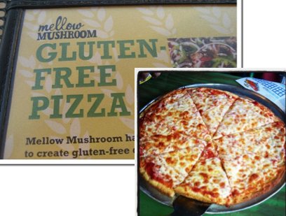 CeliacSelection's tweet image. Top pick of the day goes to @MellowMushroom #glutenfree Pizza! #pizza
