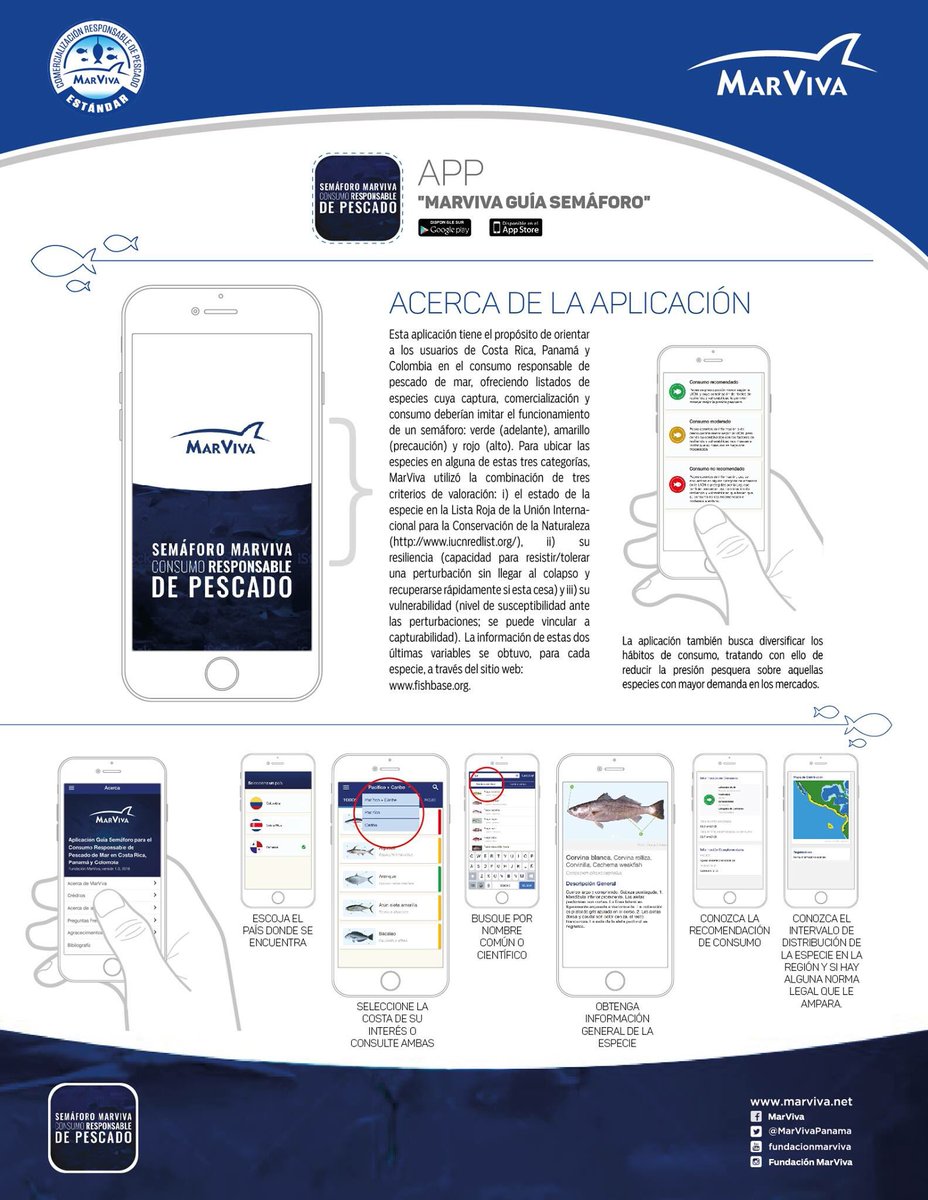 jmposadal's tweet photo. Aplicación que te orientará al consumo responsable de pescado de mar. Google Play: https://t.co/JjUTotriCB https://t.co/w7TUXXxY6q