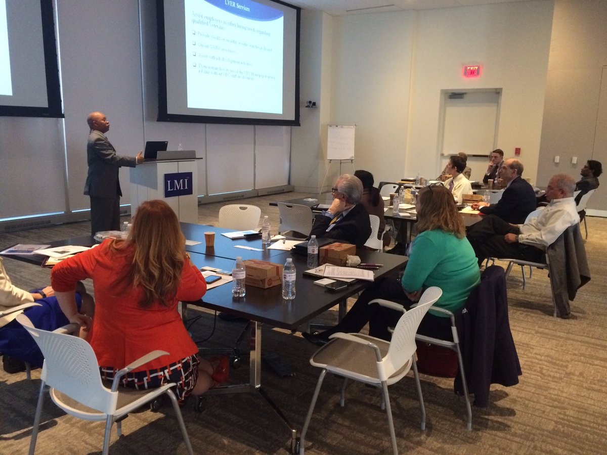 VETEservices's tweet image. #V3Program salutes @LMI_org for supporting today's V3 training in Tysons Corner today.