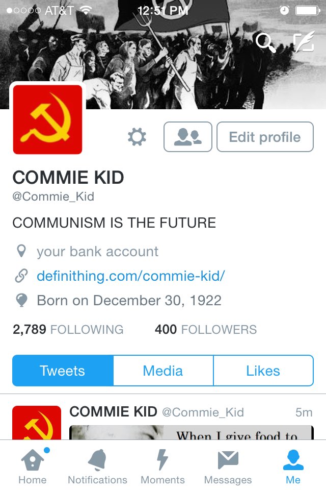 COMMIE KID tweet media