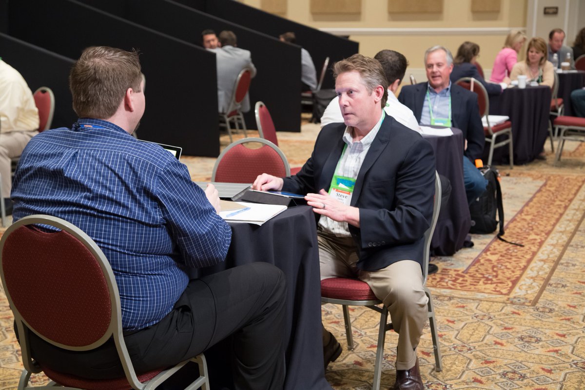 RestaurantPt's tweet photo. One on One meetings were informative and productive @RestaurantPt #rp2016event https://t.co/wGGpgWp7q4