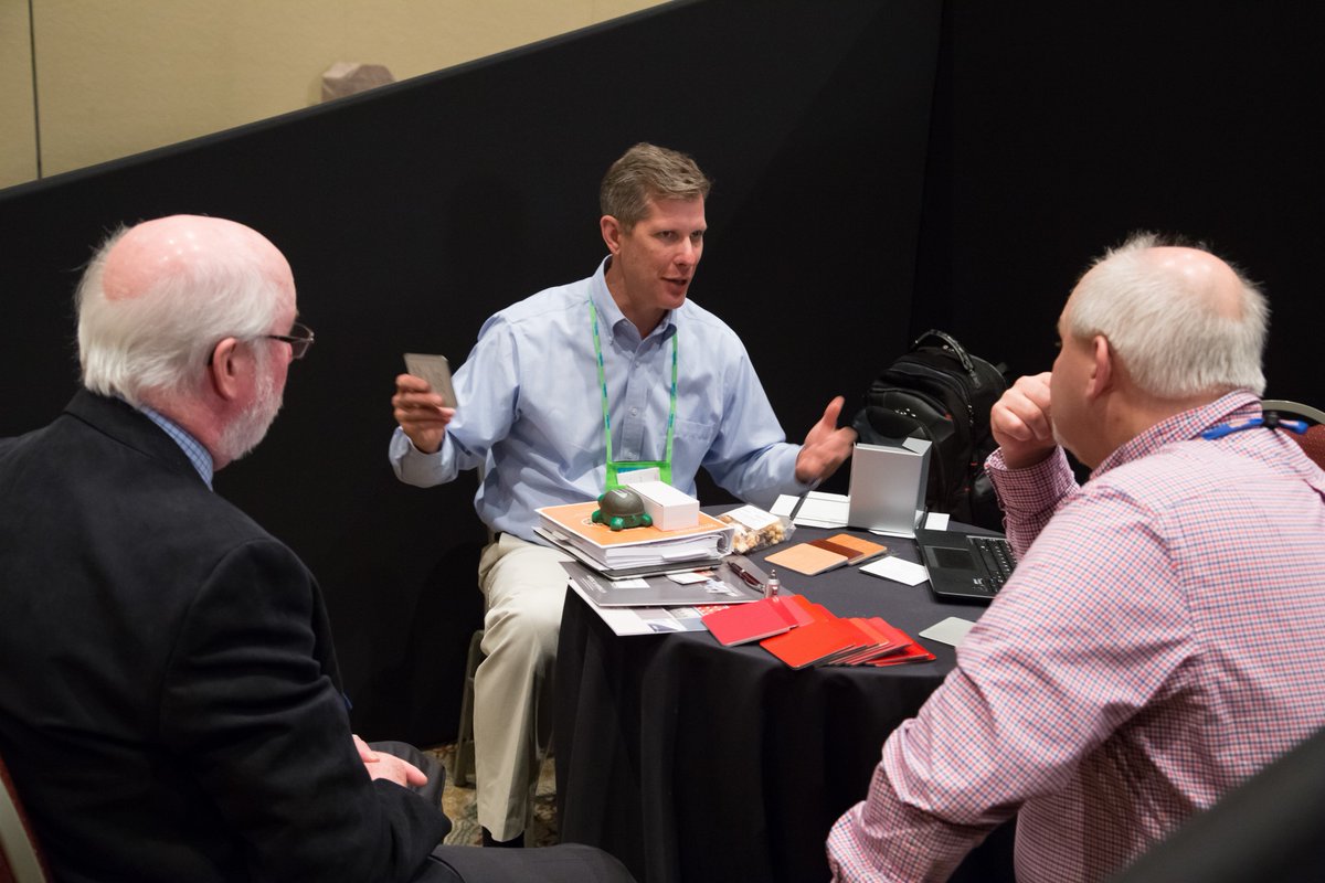 RestaurantPt's tweet photo. One on One meetings were informative and productive @RestaurantPt #rp2016event https://t.co/wGGpgWp7q4