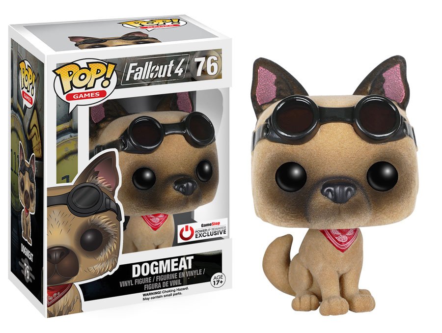 RT &amp; follow <a href="/OriginalFunko/">Funko</a> for the chance to win a @GameStop exclusive FLOCKED Dogmeat Pop! #NationalPuppyDay