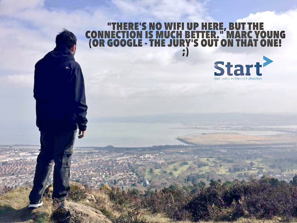 STARTprogramme's tweet photo. Today's #ActiveBeats post comes from Shankill & North group who went for a dander up Cavehill to 'take notice'. https://t.co/BrfNN2dhWJ