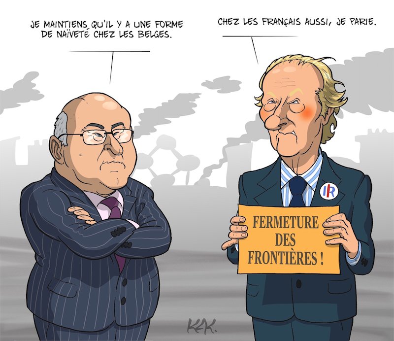 Fermer les frontières nationales : la chimère de certains #Schengen #dessin pour <a href="/Lopinion_fr/">l'Opinion</a> story <a href="/jdomerchet/">jean-dominique merchet</a>