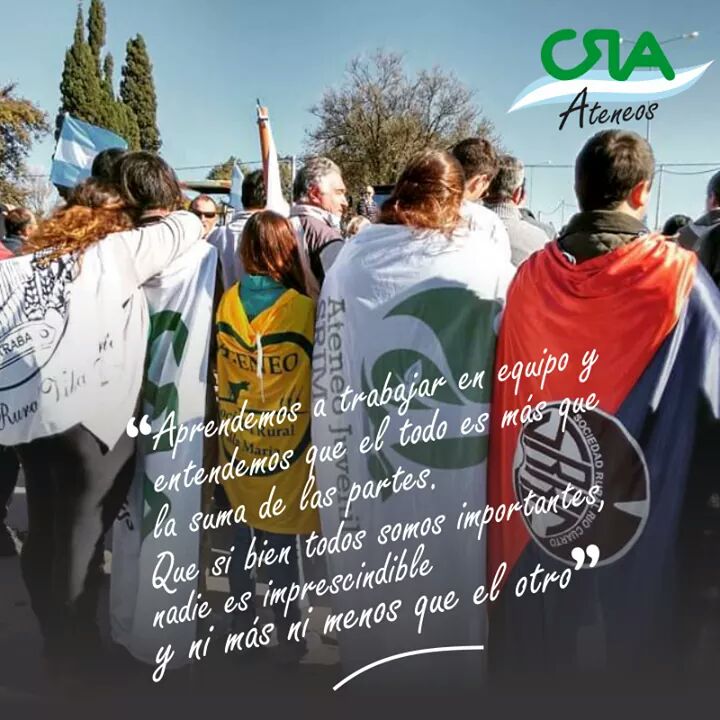 Trabajando en equipo obtenemos los mejores resultados #SomosCRA