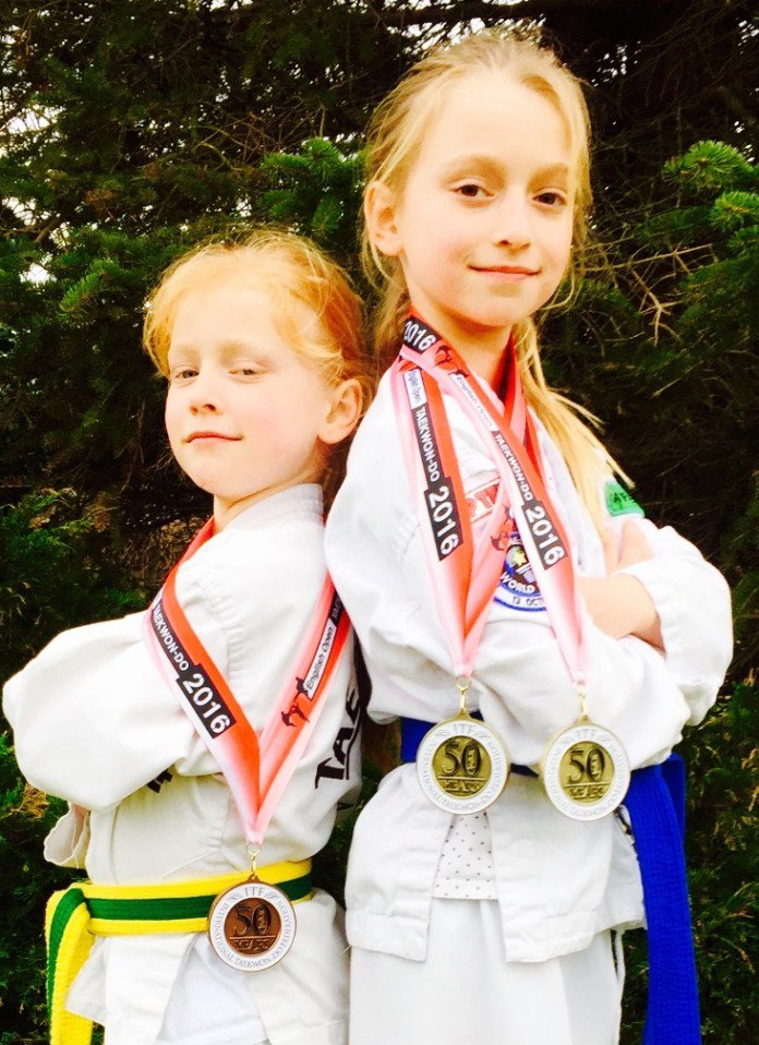 herald_sport's tweet image. Stratford’s Demi and Sky Barnett claim medals at English Open Taekwondo Championships bit.ly/1VFq0hF
