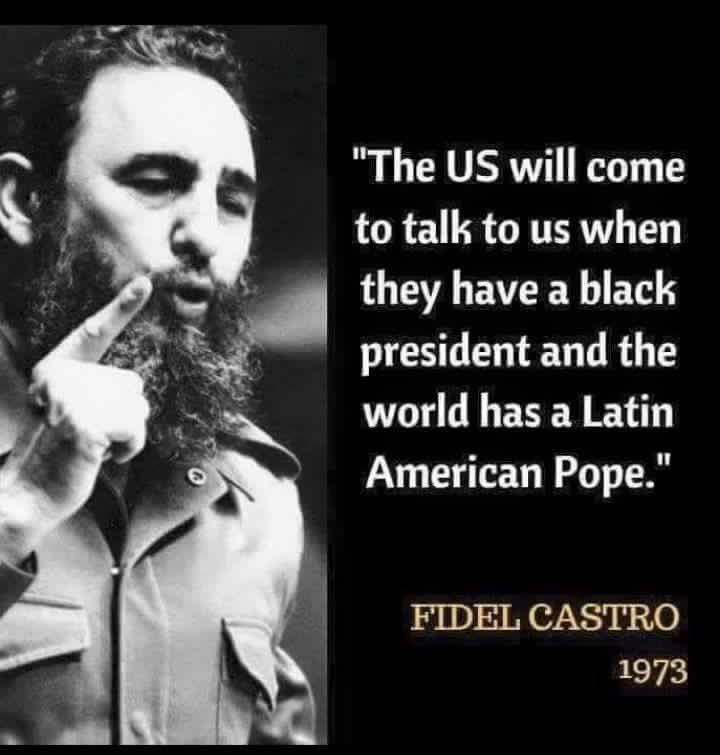 MuradQureshiLDN's tweet photo. What foresight by Fidel Castro in 1973 #Cuba https://t.co/IpECTPFeEr”