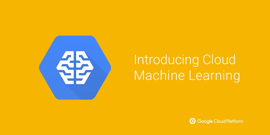 GoogleCloudTech's tweet image. We're taking machine learning mainstream with the Cloud Machine Learning family. #GCPNEXT goo.gl/vrTTSo