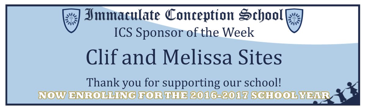 Sponsor of the Week: Clif and Melissa Sites!