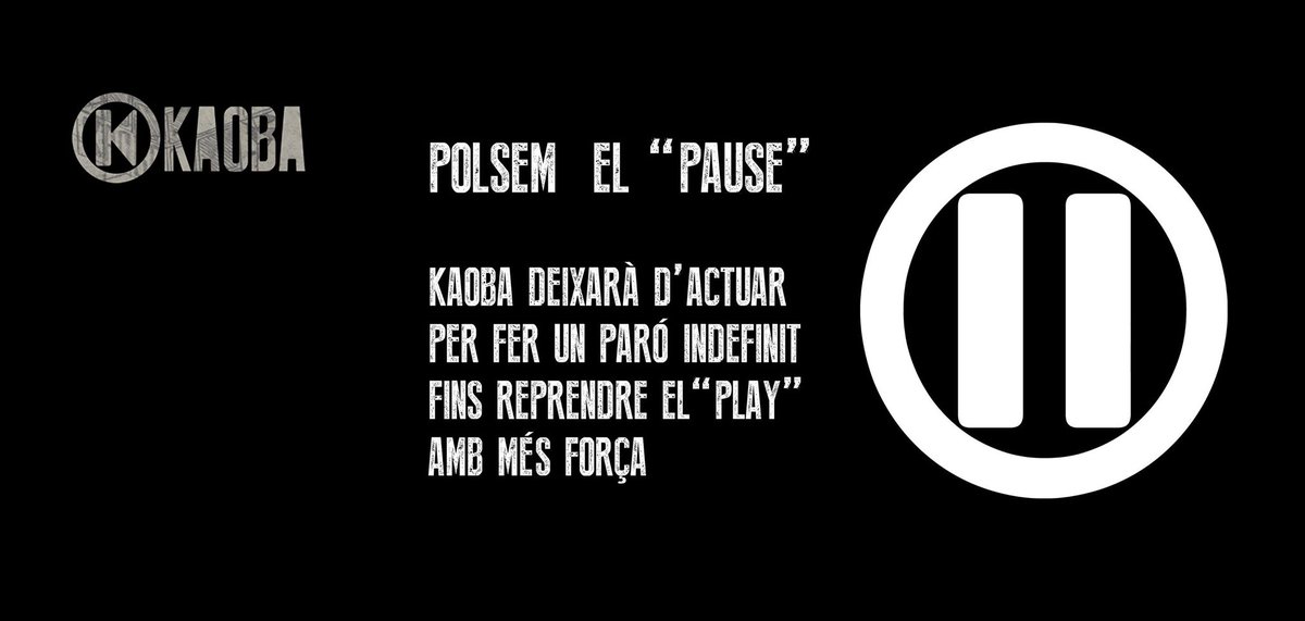#KaobapolsaelPause Comunicat al facebook: facebook.com/kaobaska