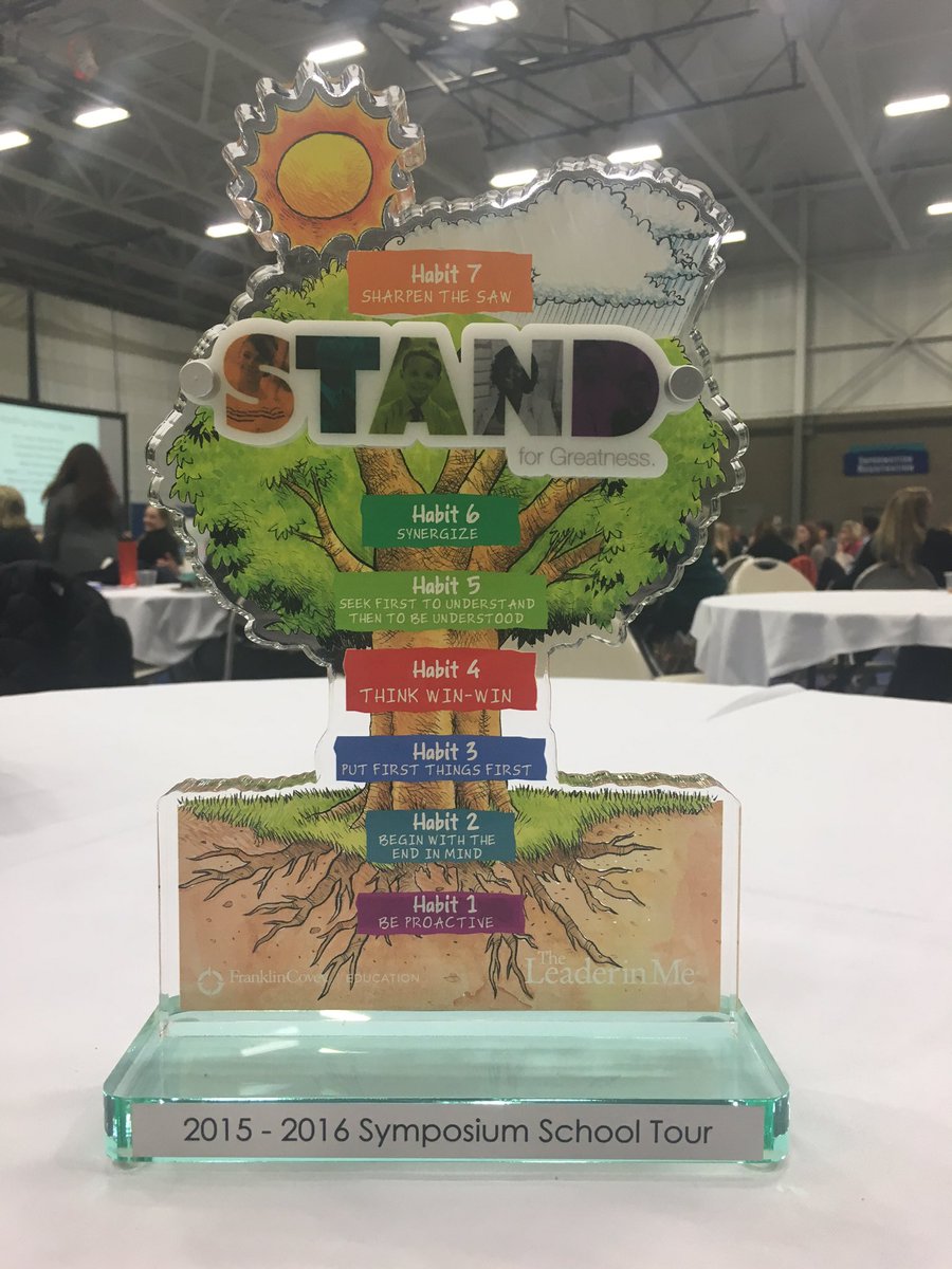 MrsStaskowski's tweet photo. Our gift for being a school tour site!  Thank you, it's a beautiful gift! #WeAreLamphere #standmi #hillerwildcats https://t.co/auaxzHZC2K